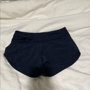 Lululemon Athletica Navy Athletic Shorts Lightweight Elastic Waist